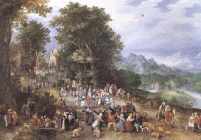 BRUEGHEL, Jan the Elder A Flemish Fair (mk25)